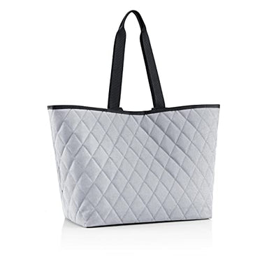 reisenthel classic shopper rhombus black – Geräumige Shopping Bag und edle Handtasche in einem – Aus wasserabweisendem Material im Sale